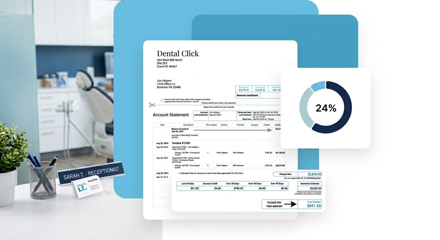 Simplify Billing. Improve Cash in dental click