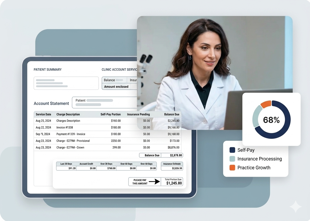 Simple Billing. Clear Financial Control in dental click